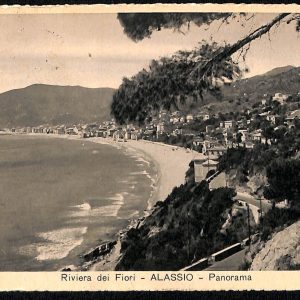 ab7124 -  CARTOLINA  D'EPOCA - Savona Provincia - ALASSIO