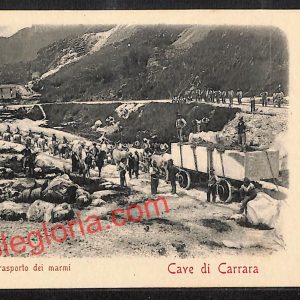 ag8095 - CARTOLINA D'EPOCA - Massa Carrara Provincia - Cave di Carrara