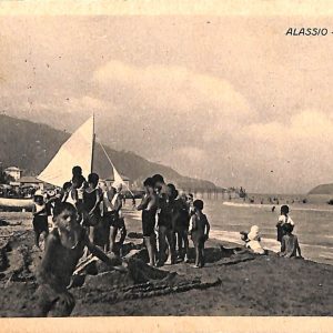 ab7128 -  CARTOLINA  D'EPOCA - Savona Provincia - ALASSIO 1931