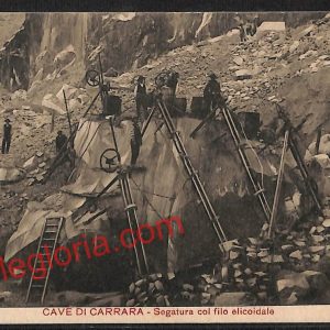 ag8096 - CARTOLINA D'EPOCA - Massa Carrara Provincia - Cave di Carrara