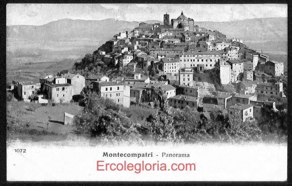 ad8391 - CARTOLINA D'EPOCA - Roma Provincia - Monte Compatri