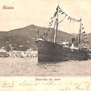 ab7129 -  CARTOLINA  D'EPOCA - Savona Provincia - ALASSIO