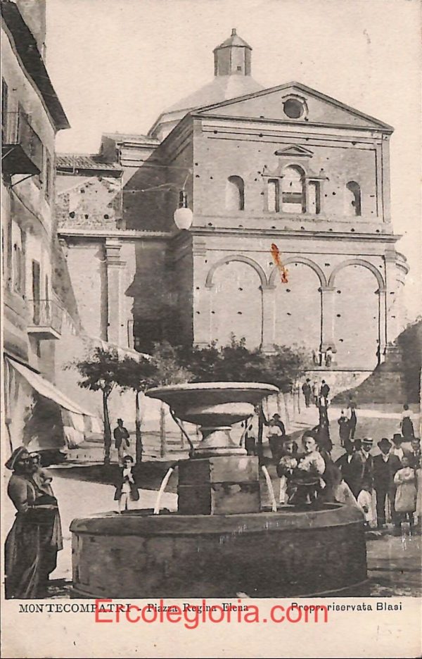 ad8392 - CARTOLINA D'EPOCA - Roma Provincia - Monte Compatri  1908