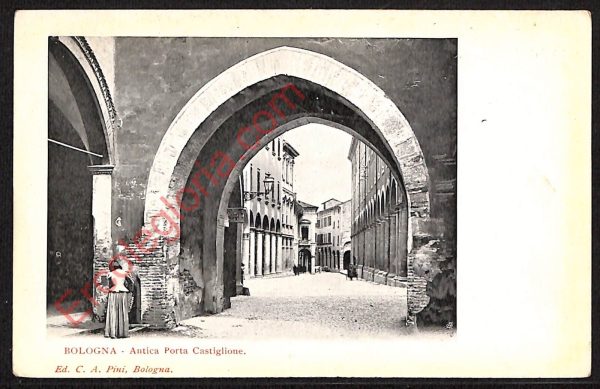 ae2318 - CARTOLINA  D'EPOCA - Bologna Città - Antica Porta Castiglione