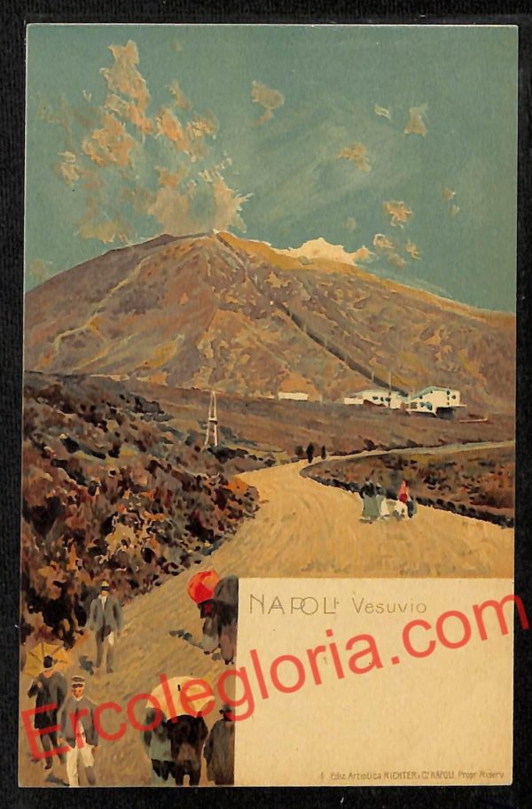 ag9910 - CARTOLINE D'EPOCA - Napoli Citta - Vesuvio