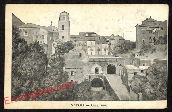 ag9911 - CARTOLINE D'EPOCA - Napoli Citta - Gragnano