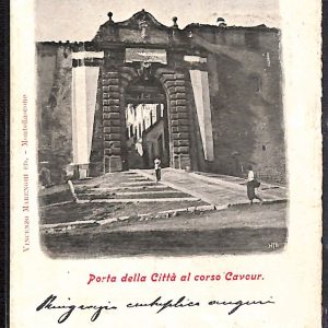 ad8398 - CARTOLINA D'EPOCA - Roma Provincia - Montefiascone  1903