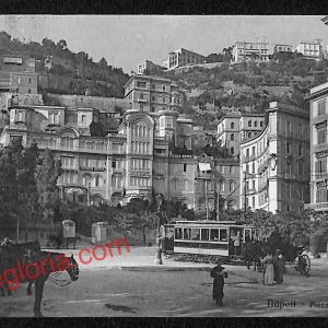ag9912 - CARTOLINE D'EPOCA - Napoli Citta - Piazza Amedeo
