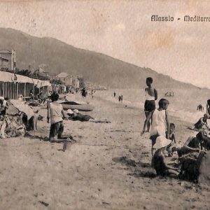 ab7146 -  CARTOLINA  D'EPOCA - Savona Provincia - ALASSIO 1924