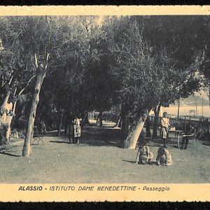 ab7147 -  CARTOLINA  D'EPOCA - Savona Provincia - ALASSIO 1924