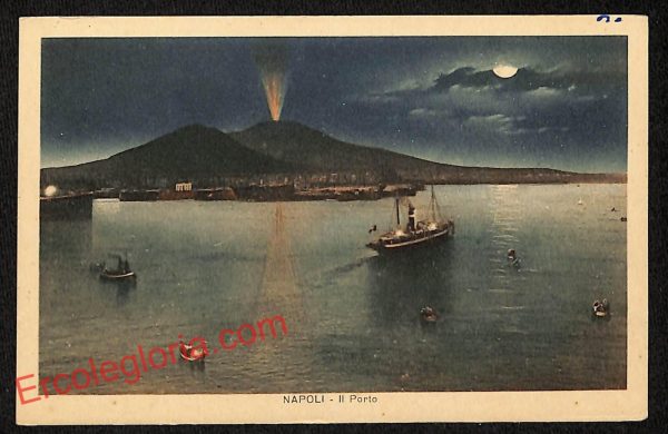 ag9920 - CARTOLINE D'EPOCA - Napoli Citta - Il Porto