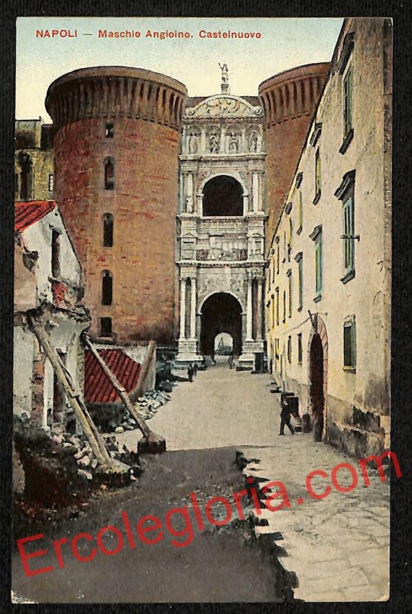 ag9922 - CARTOLINE D'EPOCA - Napoli Citta - Castelnuovo