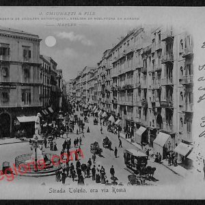 ag9923 - CARTOLINE D'EPOCA - Napoli Citta - Via Roma