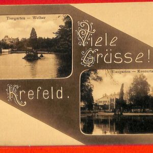 aa7694 - Ansichtskarten VINTAGE  POSTCARD: GERMANY Deutschland - Krefeld  1911