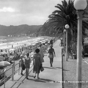 ab7154 -  CARTOLINA  D'EPOCA - Savona Provincia - ALASSIO 1950