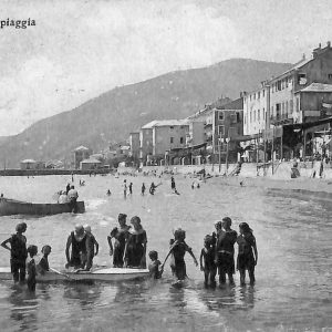 ab7166 -  CARTOLINA  D'EPOCA - Savona Provincia - ALASSIO 1924