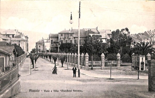 ab7170 -  CARTOLINA  D'EPOCA - Savona Provincia - ALASSIO