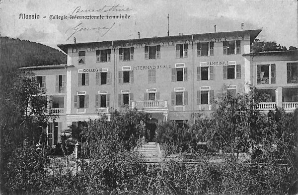 ab7171 -  CARTOLINA  D'EPOCA - Savona Provincia - ALASSIO 1919