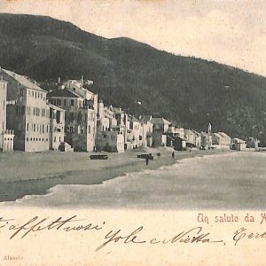 ab7189 -  CARTOLINA  D'EPOCA - Savona Provincia - ALASSIO