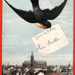 aa7718  - Ansichtskarten VINTAGE  POSTCARD: GERMANY Deutschland -  Aachen GRUSS