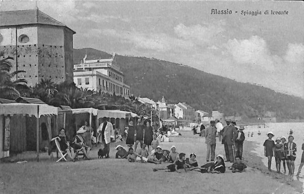 ab7193 -  CARTOLINA  D'EPOCA - Savona Provincia - ALASSIO