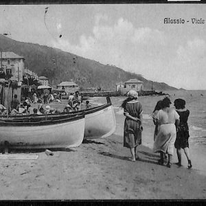 ab7194 -  CARTOLINA  D'EPOCA - Savona Provincia - ALASSIO
