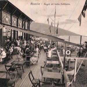 ab7195 -  CARTOLINA  D'EPOCA - Savona Provincia - ALASSIO