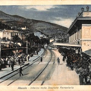 ab7199 -  CARTOLINA  D'EPOCA - Savona Provincia - ALASSIO