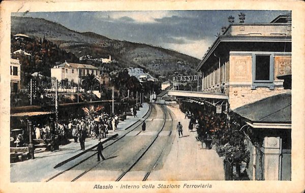 ab7199 -  CARTOLINA  D'EPOCA - Savona Provincia - ALASSIO