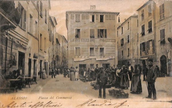 ab7201 -  CARTOLINA  D'EPOCA - Savona Provincia - ALASSIO