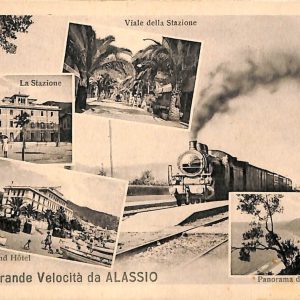 ab7203 -  CARTOLINA  D'EPOCA - Savona Provincia - ALASSIO 1943