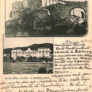 ab7204 -  CARTOLINA  D'EPOCA - Savona Provincia - ALASSIO