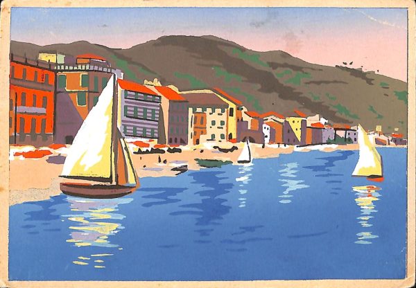ab7215 -  CARTOLINA  D'EPOCA - Savona Provincia - ALASSIO