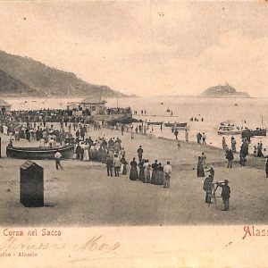 ab7216 -  CARTOLINA  D'EPOCA - Savona Provincia - ALASSIO 1904