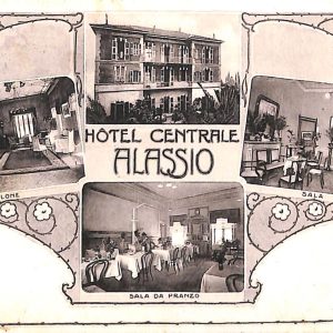 ab7217 -  CARTOLINA  D'EPOCA - Savona Provincia - ALASSIO 1927