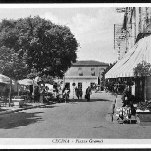 ac7793 - CARTOLINA D'EPOCA - Livorno Provincia - Cecina RISTAMPA  RIPRODUZIONE