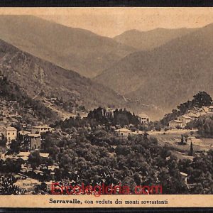ae0520 - CARTOLINA  D'EPOCA - Arezzo Provincia - Serravalle