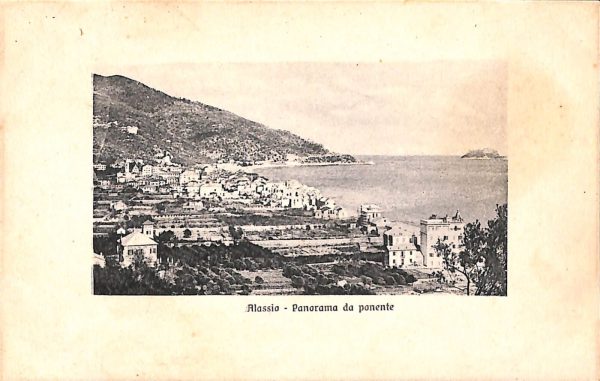 ab7224 -  CARTOLINA  D'EPOCA - Savona Provincia - ALASSIO
