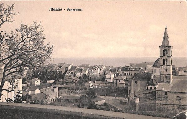 ab7226 -  CARTOLINA  D'EPOCA - Savona Provincia - ALASSIO