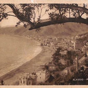 ab7230 -  CARTOLINA  D'EPOCA - Savona Provincia - ALASSIO.