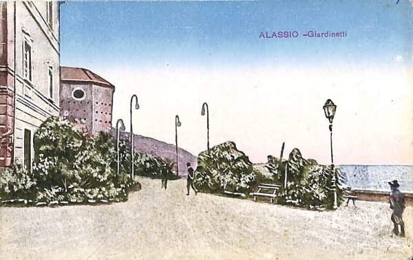 ab7233 -  CARTOLINA  D'EPOCA - Savona Provincia - ALASSIO