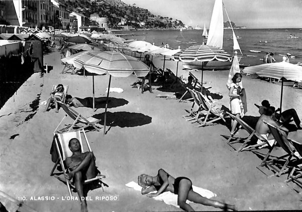ab7236 -  CARTOLINA  D'EPOCA - Savona Provincia - ALASSIO