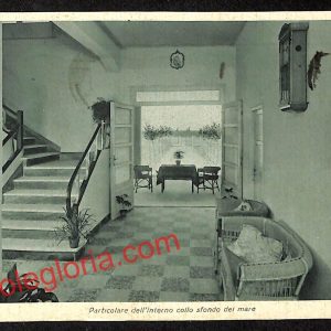 ah9932 - CARTOLINA D'EPOCA - Riccione Città - Villa San Cuore