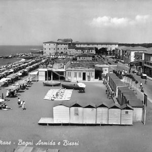 ac7834 - CARTOLINA D'EPOCA - Livorno Provincia - Cecina  1961