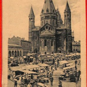 aa7741 - Ansichtskarten VINTAGE  POSTCARD: GERMANY Deutschland - MAINZ  1921