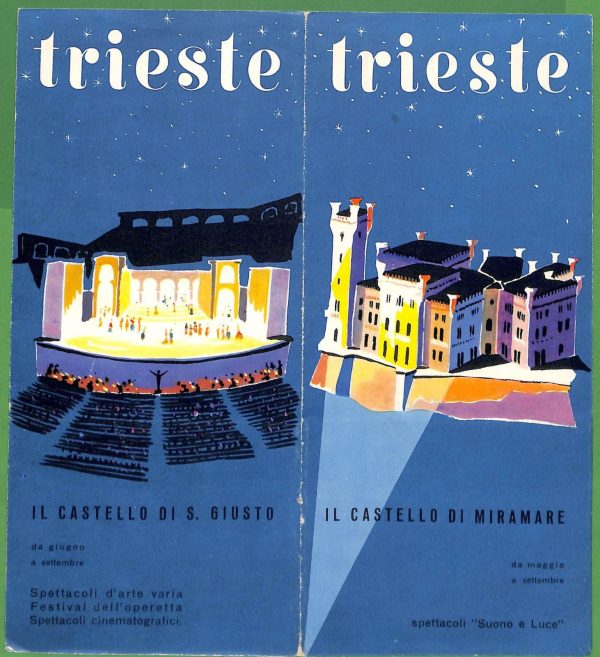 ZA1781 - PUBBLICITA' D'epoca - Libretto pubblicitario  - TRIESTE Anni '60