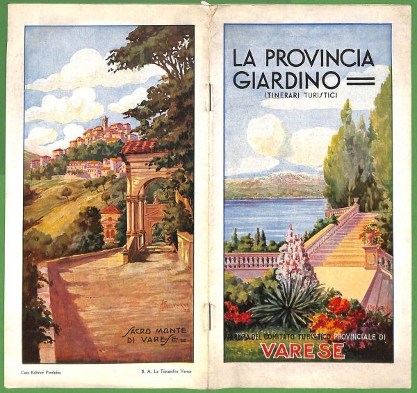 ZA1797 - PUBBLICITA' D'epoca - Libretto pubblicitario  - VARESE 1934