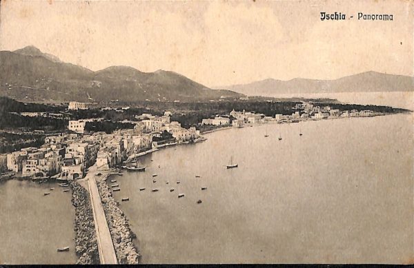 ab8295 - CARTOLINA  D'EPOCA - Napoli  Provincia  - ISCHIA  1923