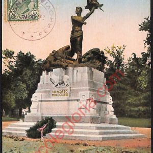 ae2343 - CARTOLINA  D'EPOCA -Bologna Città - Monumento VIII Agosto