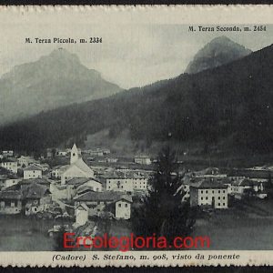 ae1101 - CARTOLINA  D'EPOCA - Belluno Provincia - Cadore